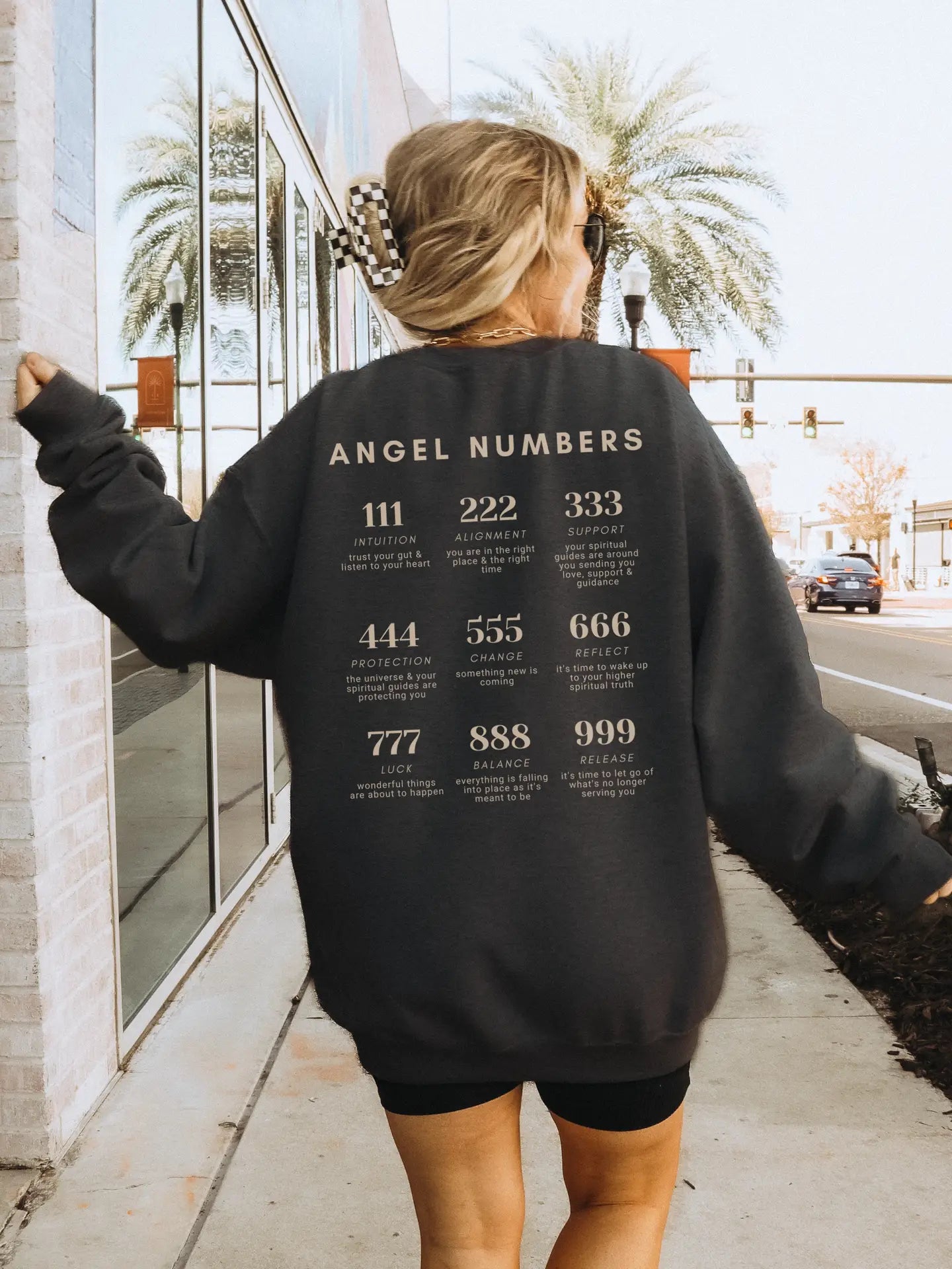 Angel Numbers Sweatshirt G105