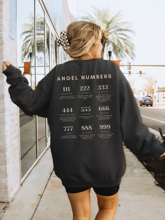 Angel Numbers Sweatshirt G105